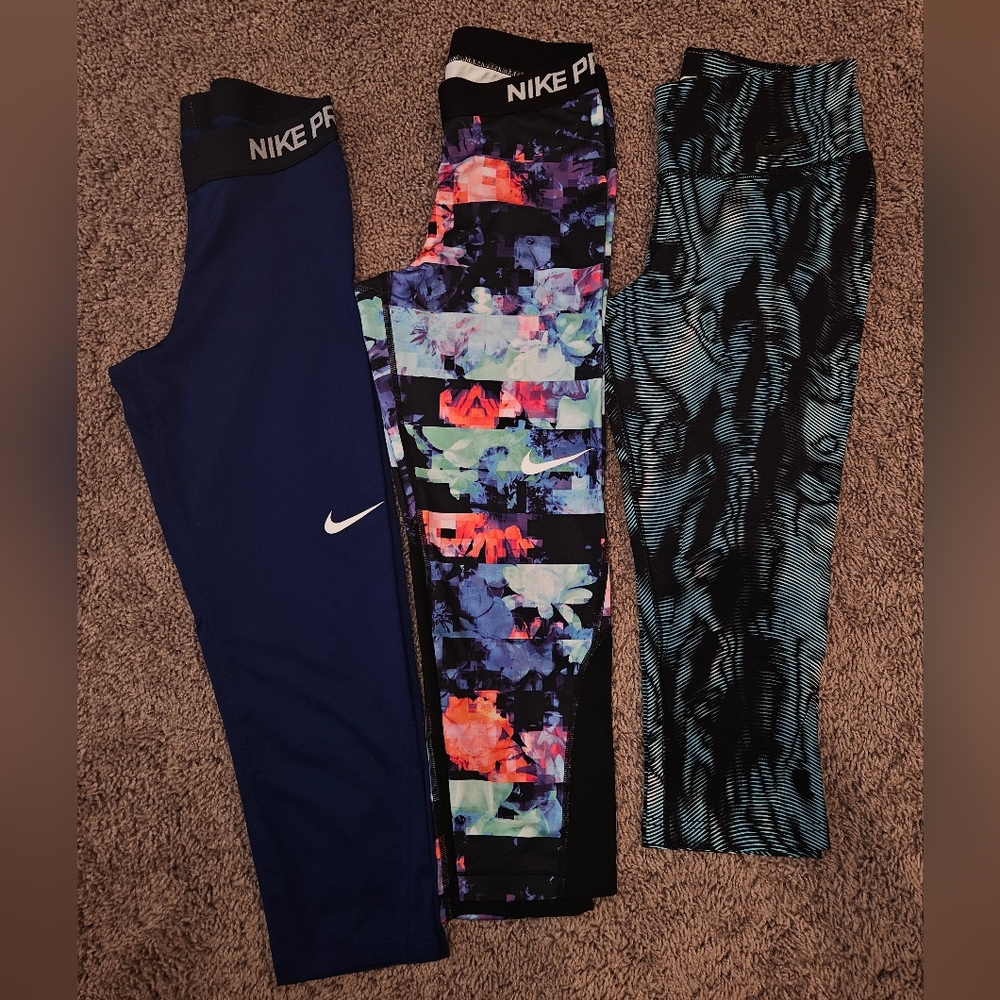 Nike pro dri-fit pants bundle